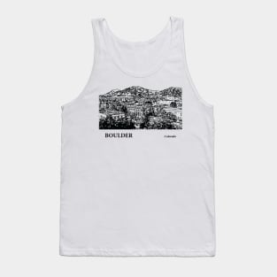 Boulder Colorado Tank Top